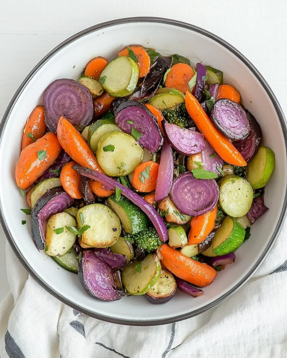 Quick Easy Sauted Vegetables Recipe dish photo