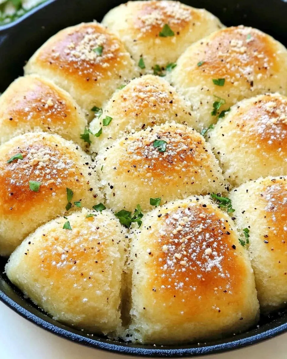 Delicious Easy Skillet Rolls recipe photo