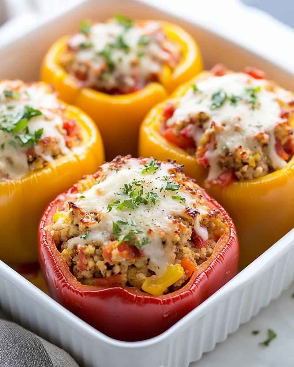 Homemade Easy Stuffed Peppers Recipe photo