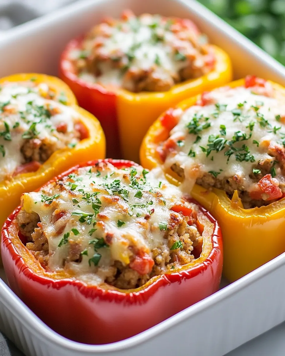 Classic Easy Stuffed Peppers Recipe image