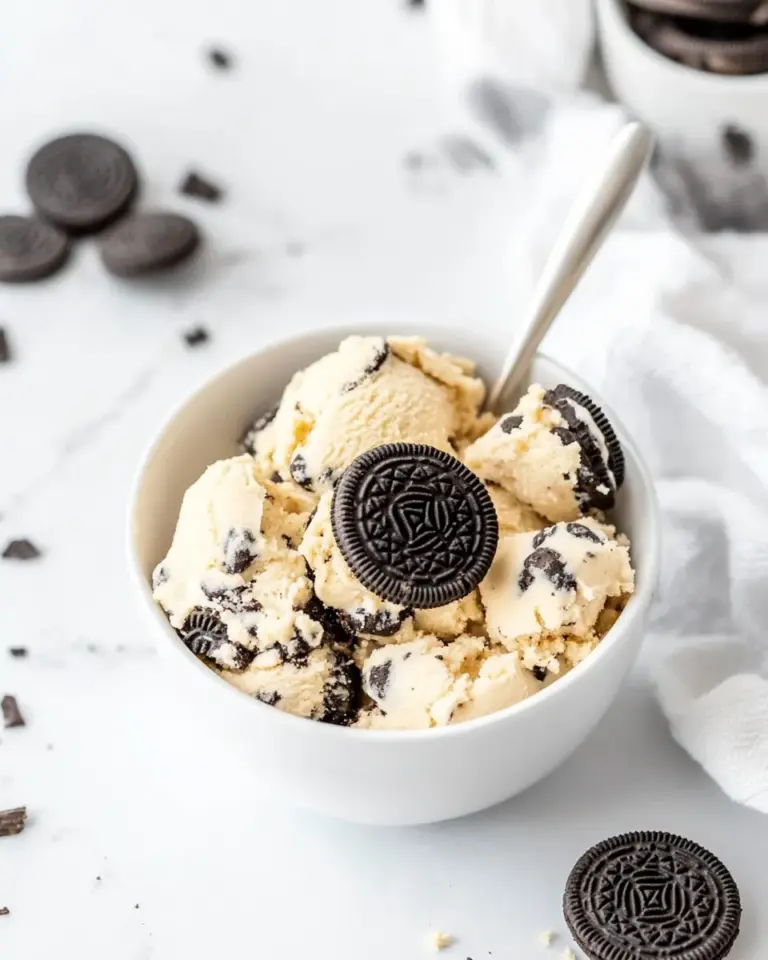 Homemade Edible Oreo Cookie Dough photo