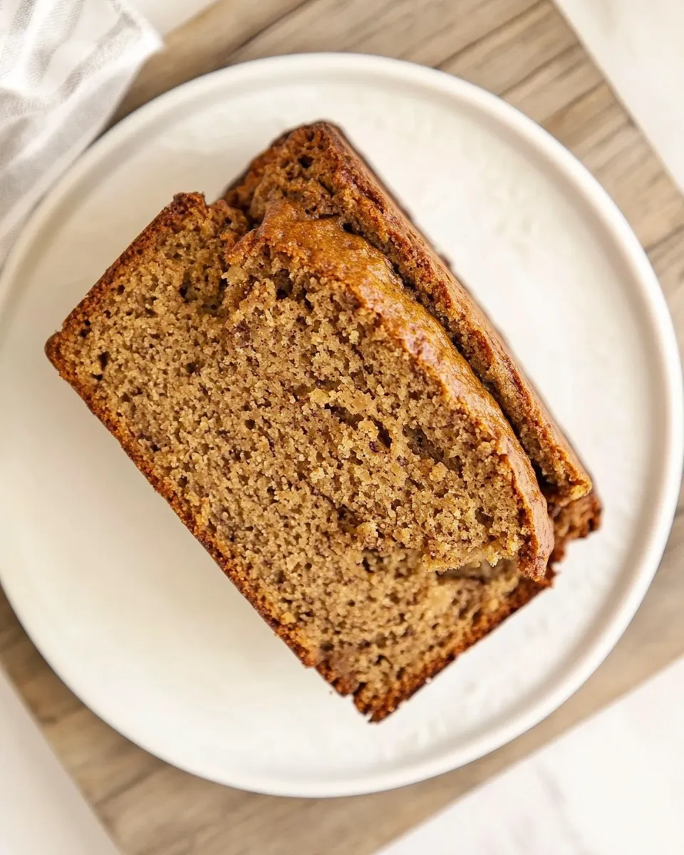 Classic Eggless Banana Bread image