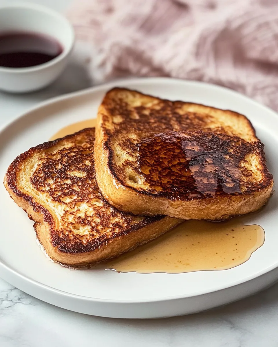 Classic Eggless French Toast image