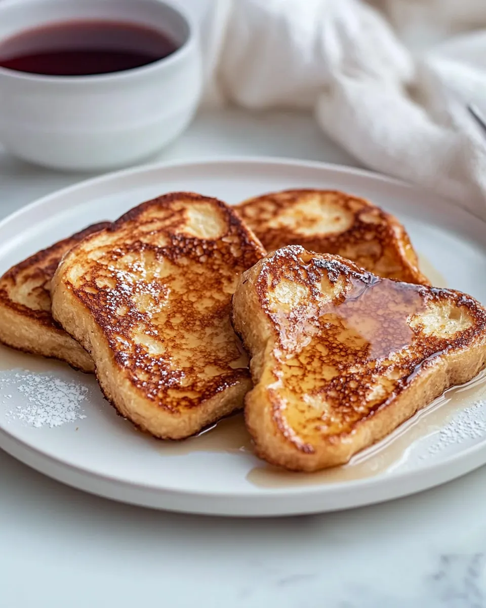 Delicious Eggless French Toast dish photo