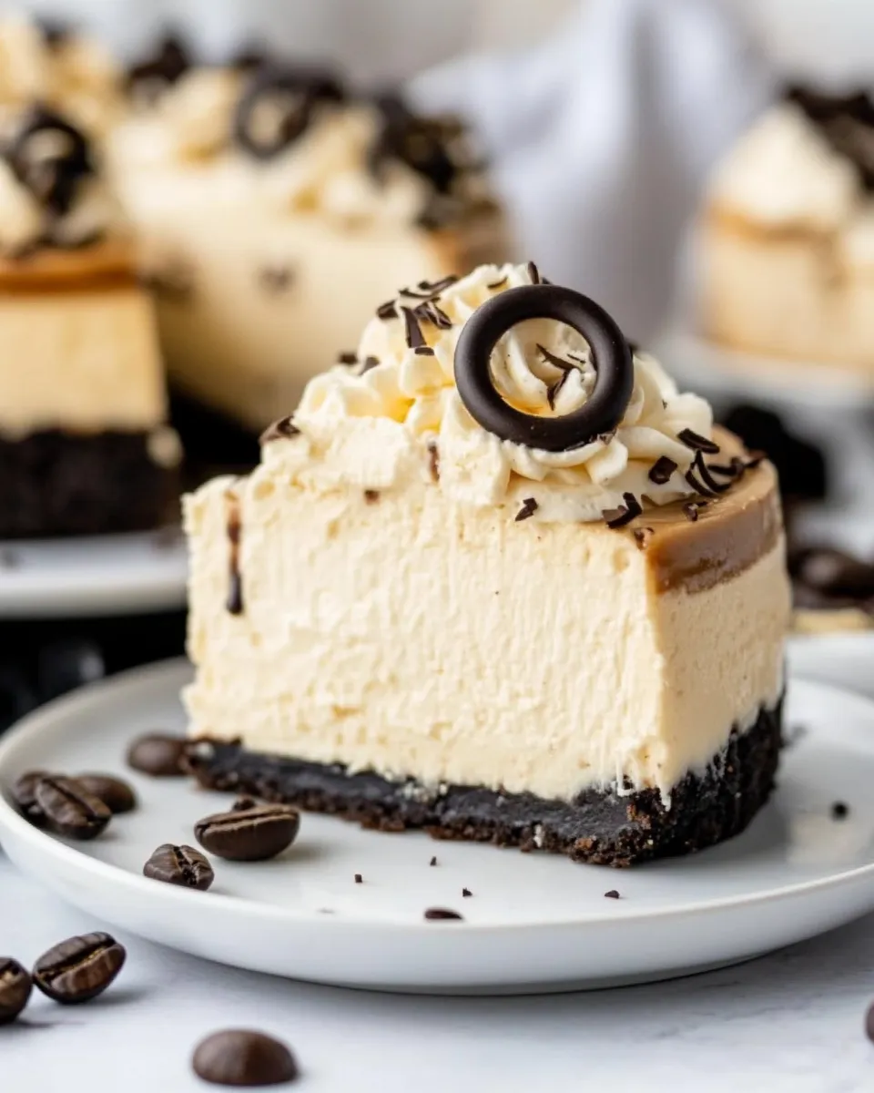 Classic Espresso Cheesecake dish photo