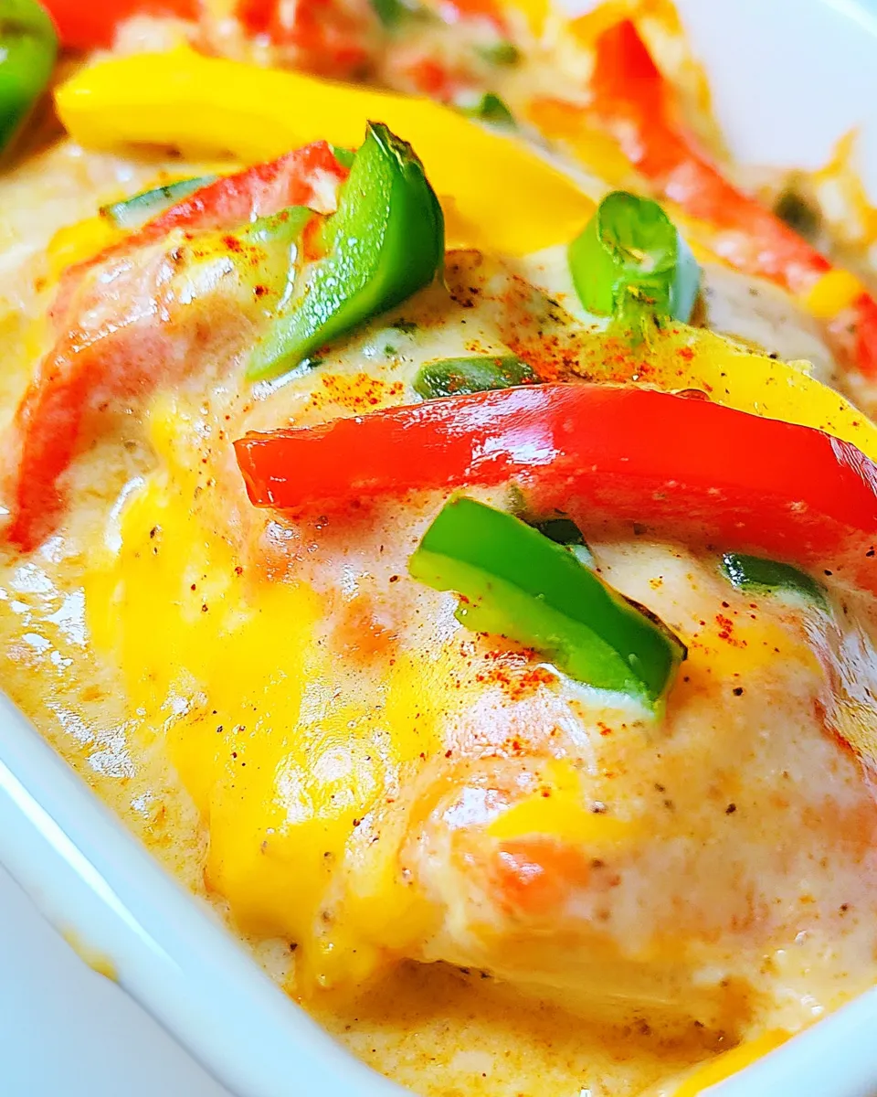 Quick Fajita Chicken Bake shot