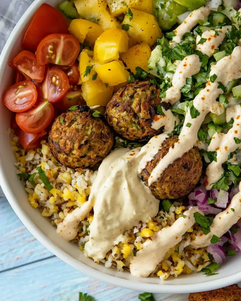 Homemade Falafel Bowl photo
