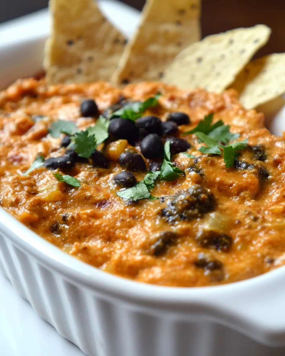 Delicious Fiesta Chili Dip shot