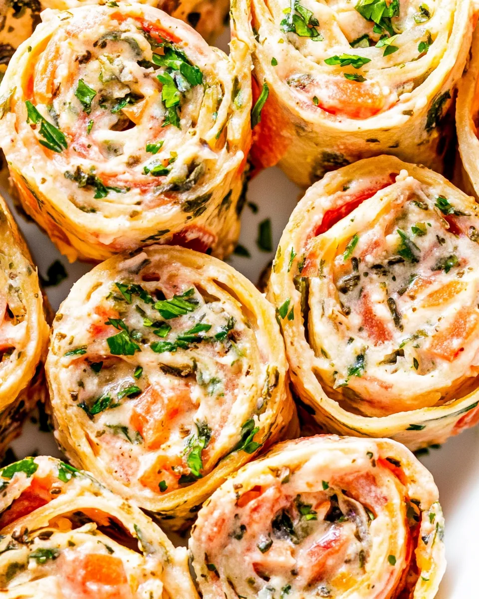 Easy Fiesta Pinwheels recipe photo