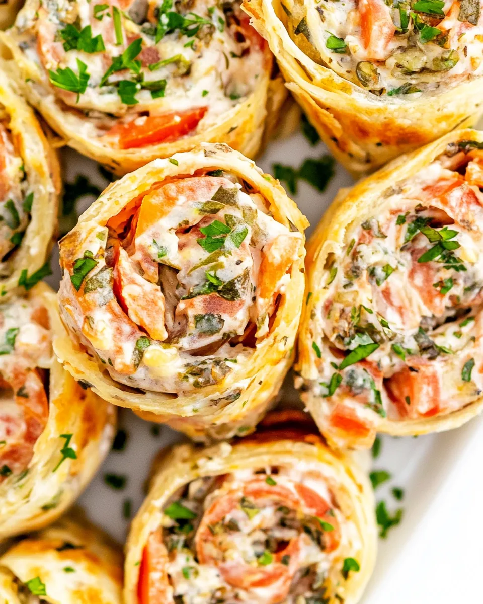 Delicious Fiesta Pinwheels shot