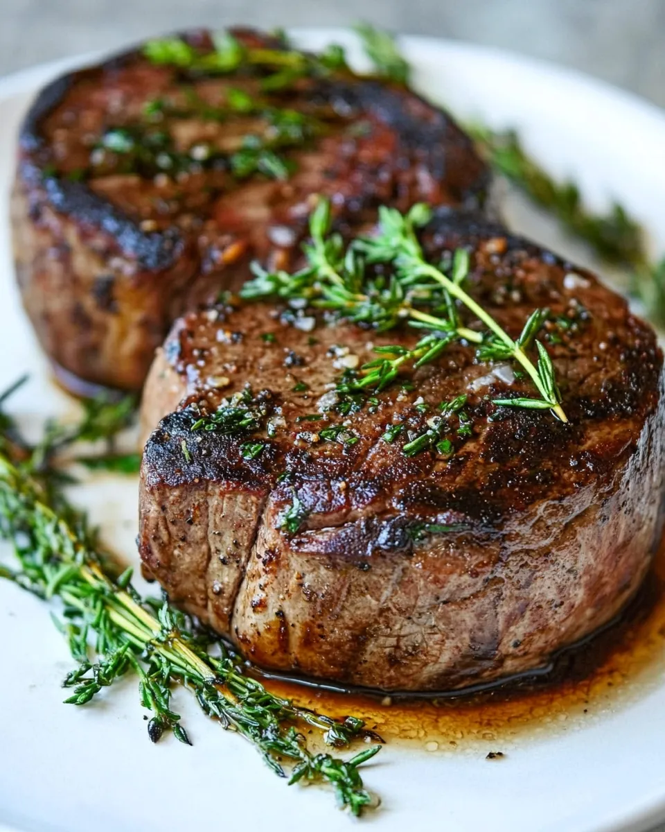 Classic Filet Mignon Steak Recipe image