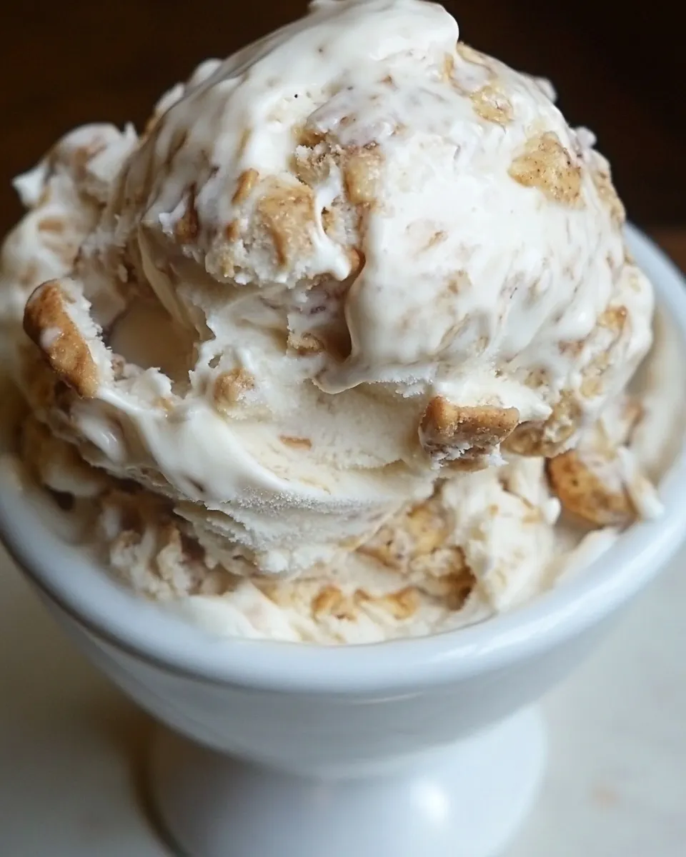 Savory Fluffernutter Chip Ice Cream. picture