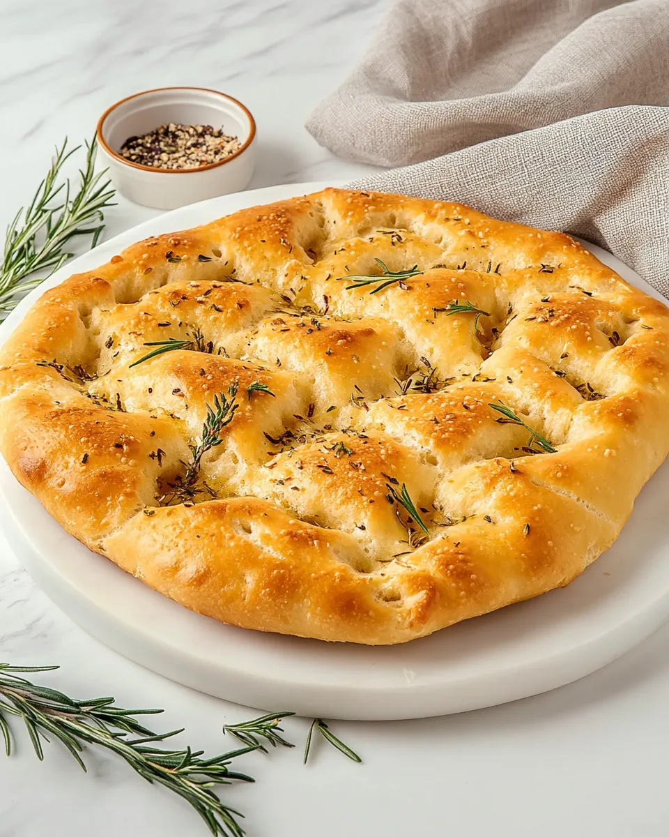 Homemade Focaccia Recipe photo