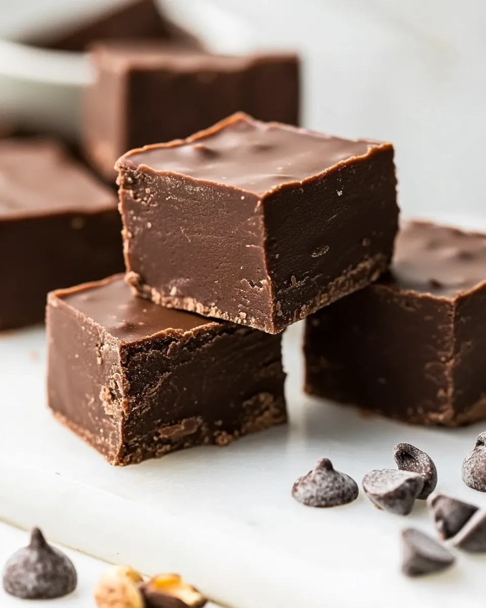 Easy Foolproof Chocolate Fudge photo