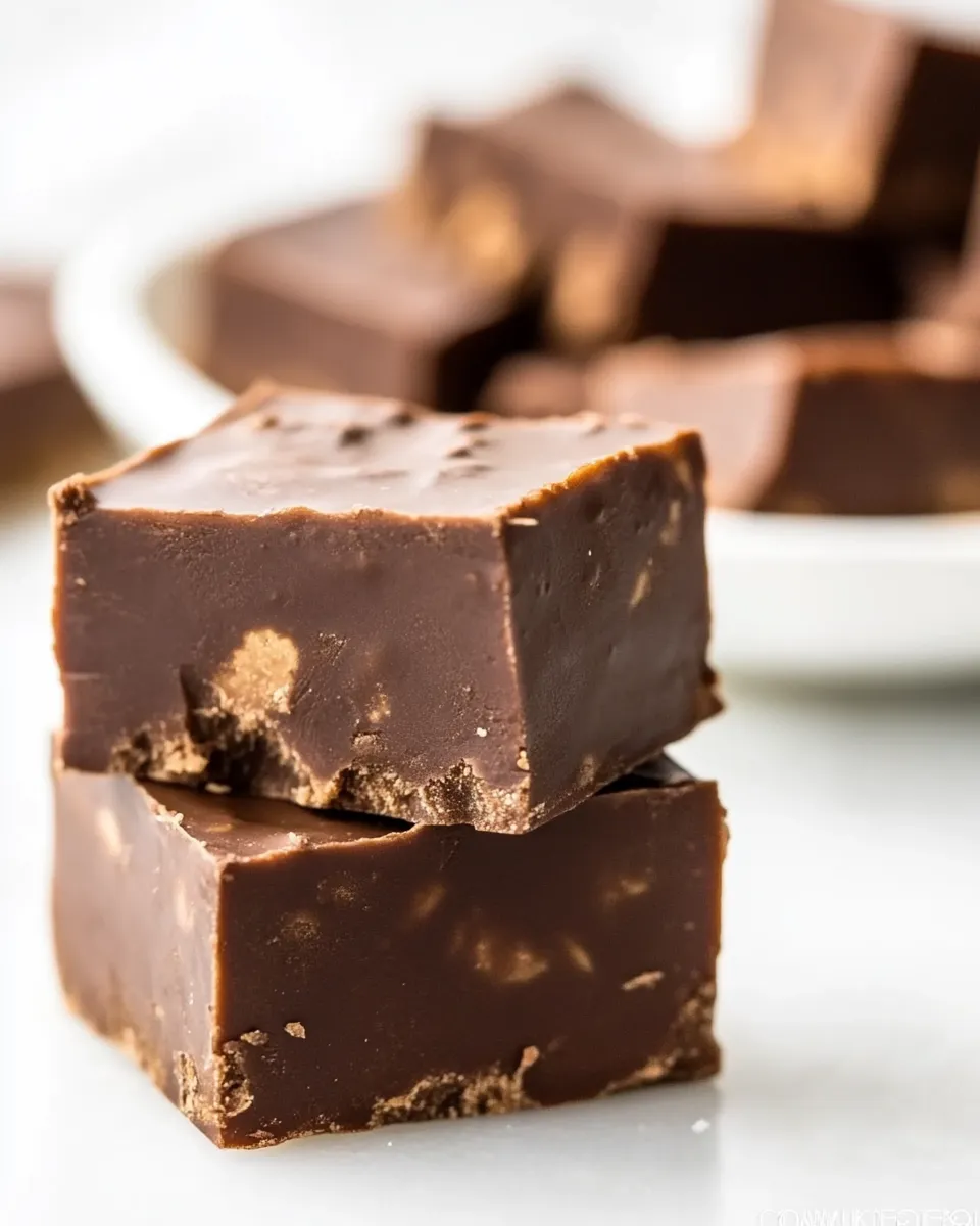 Classic Foolproof Chocolate Fudge recipe photo
