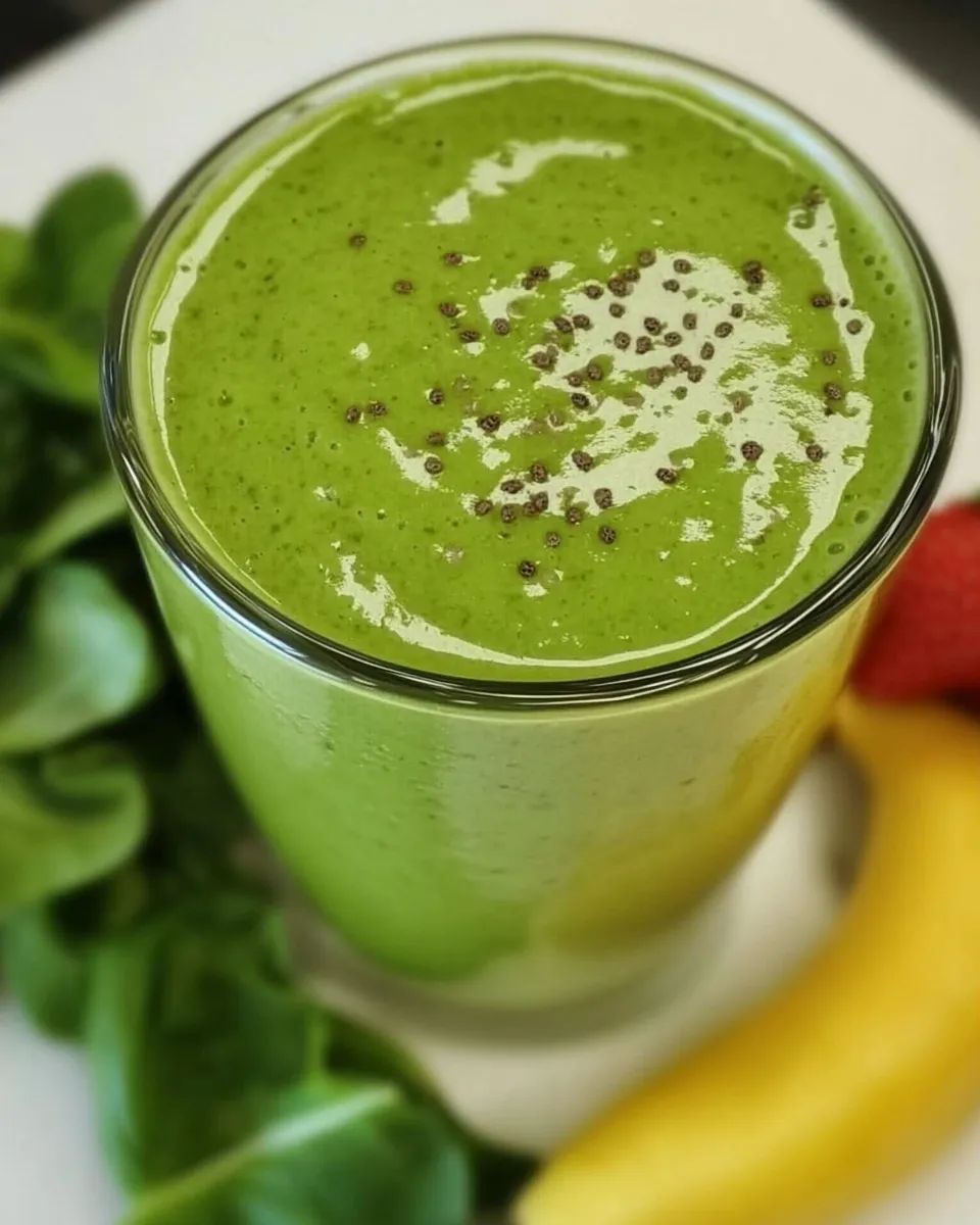 Delicious Fountain of Youth Smoothie shot