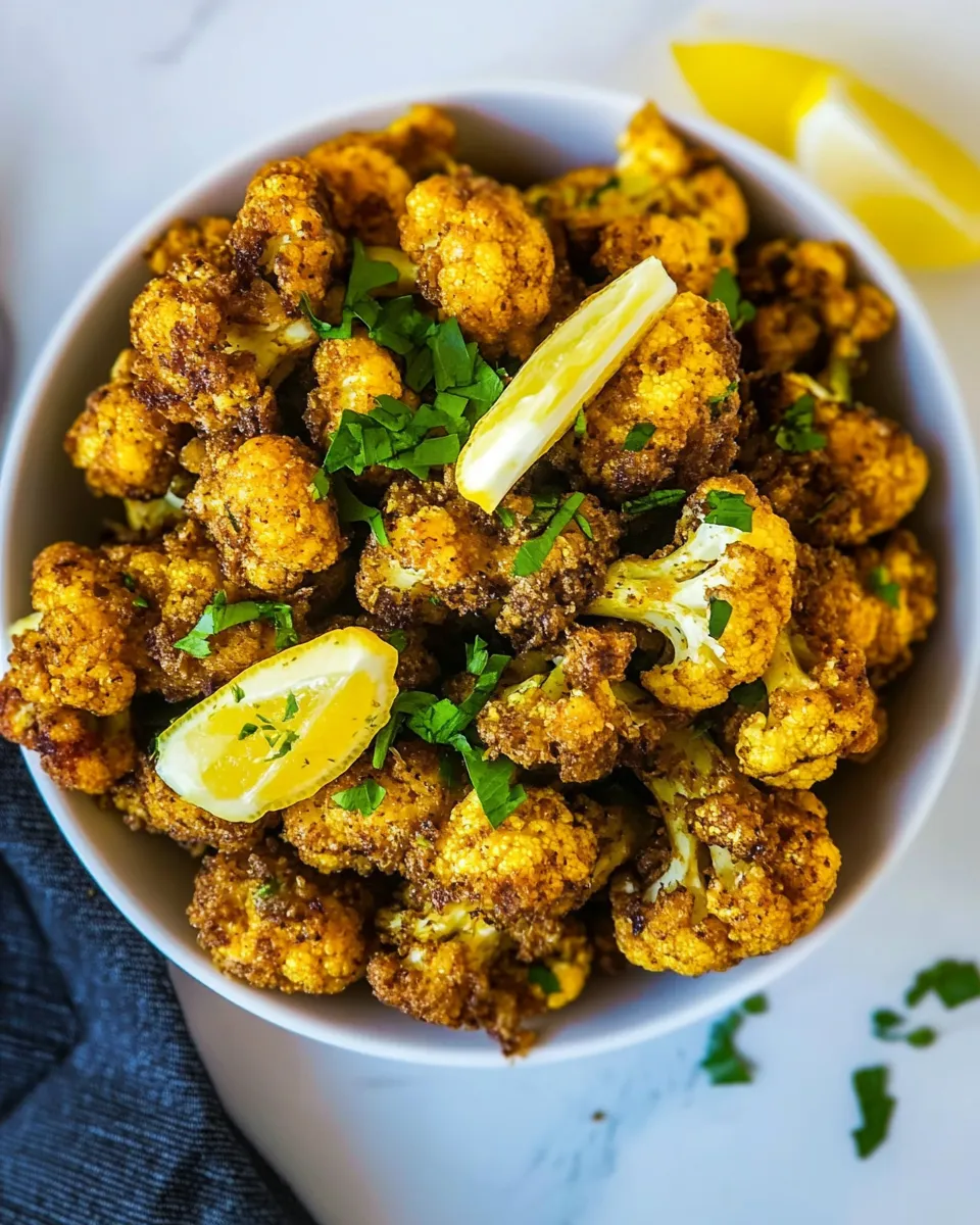 Easy Fried Cauliflower with Lemon image