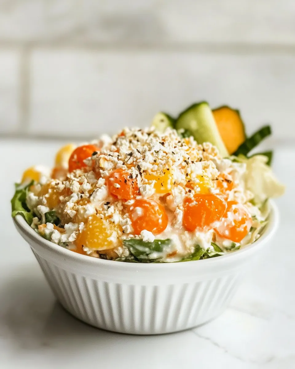 Delicious Frog Eye Salad shot