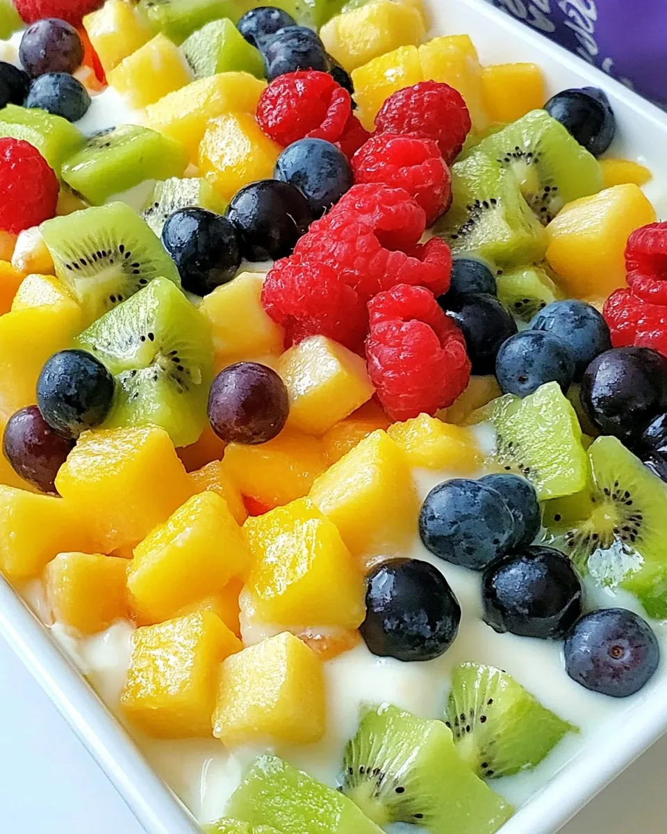 Classic Fruit Salad with Yogurt image