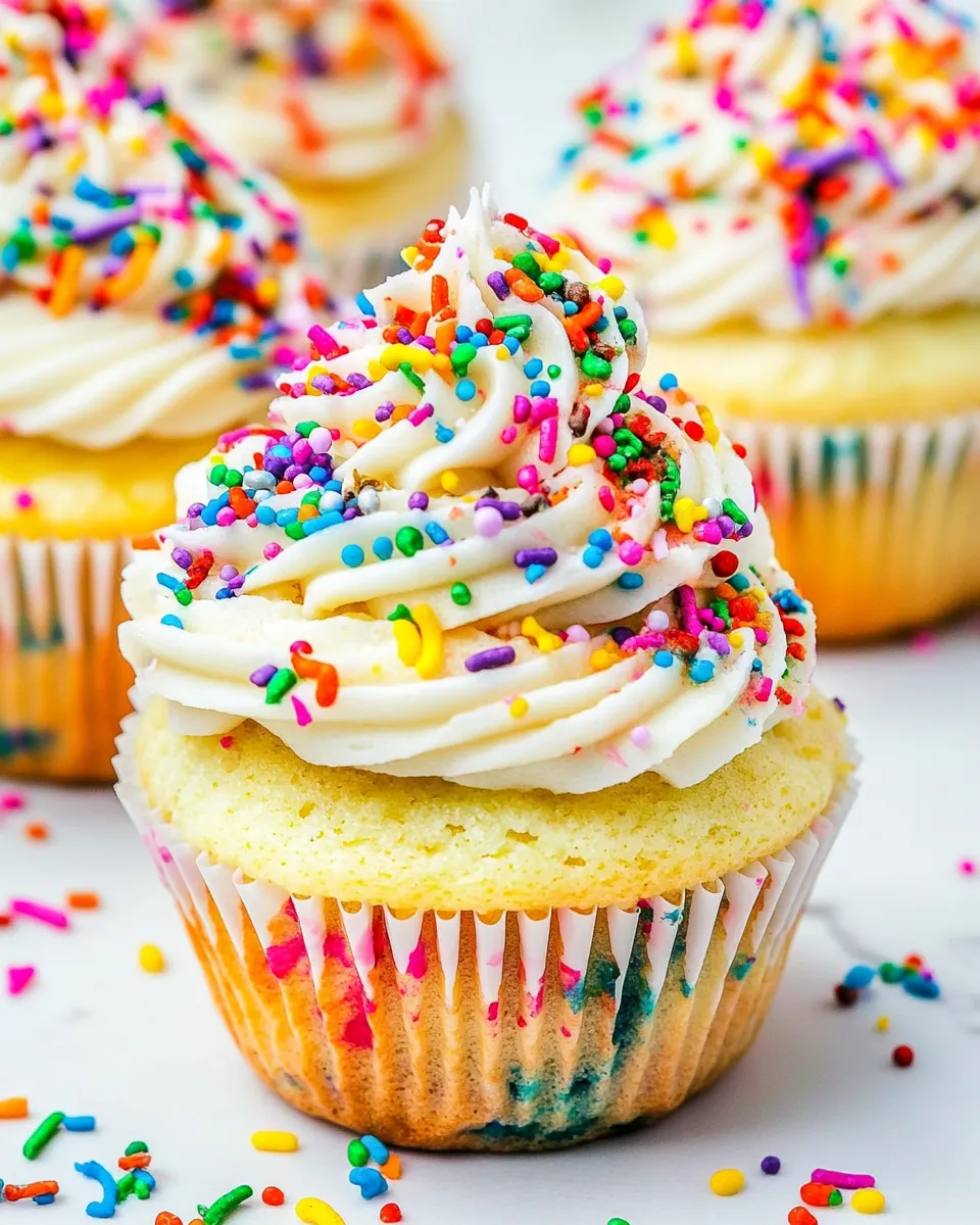 Easy Funfetti Cupcakes Recipe photo