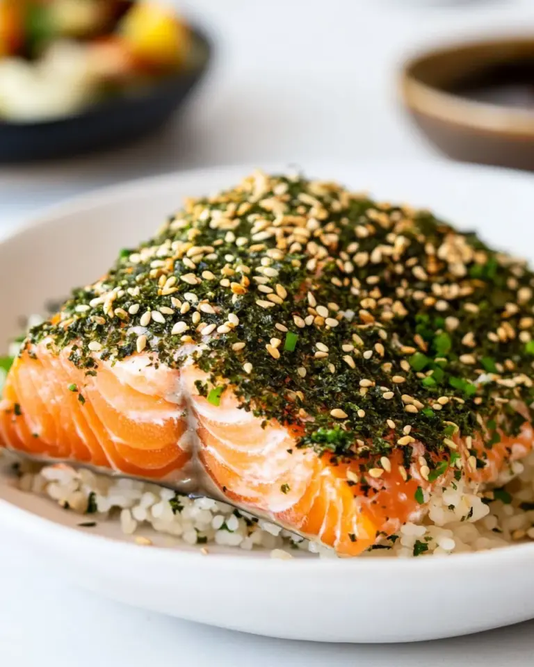 Homemade Furikake Salmon photo