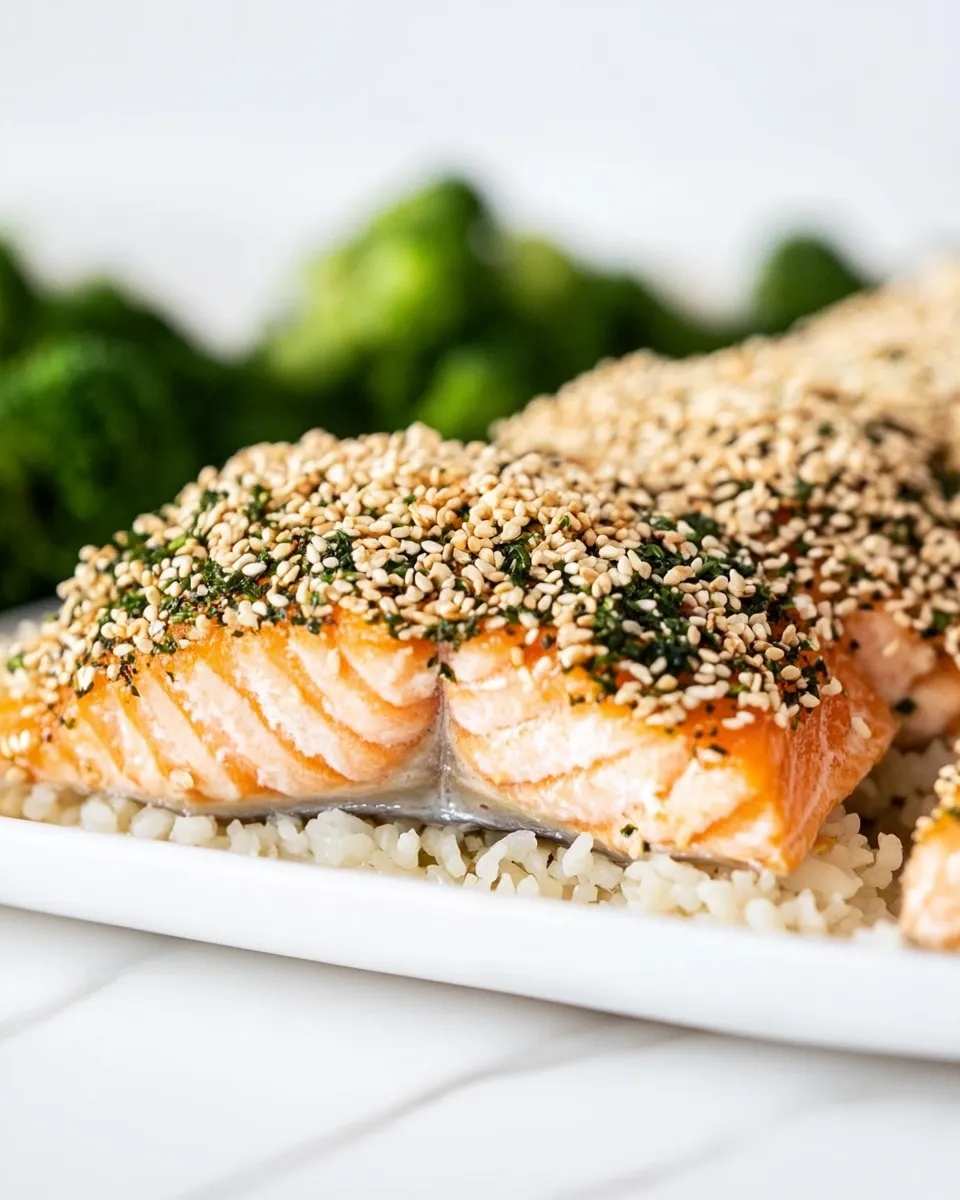 Delicious Furikake Salmon recipe image