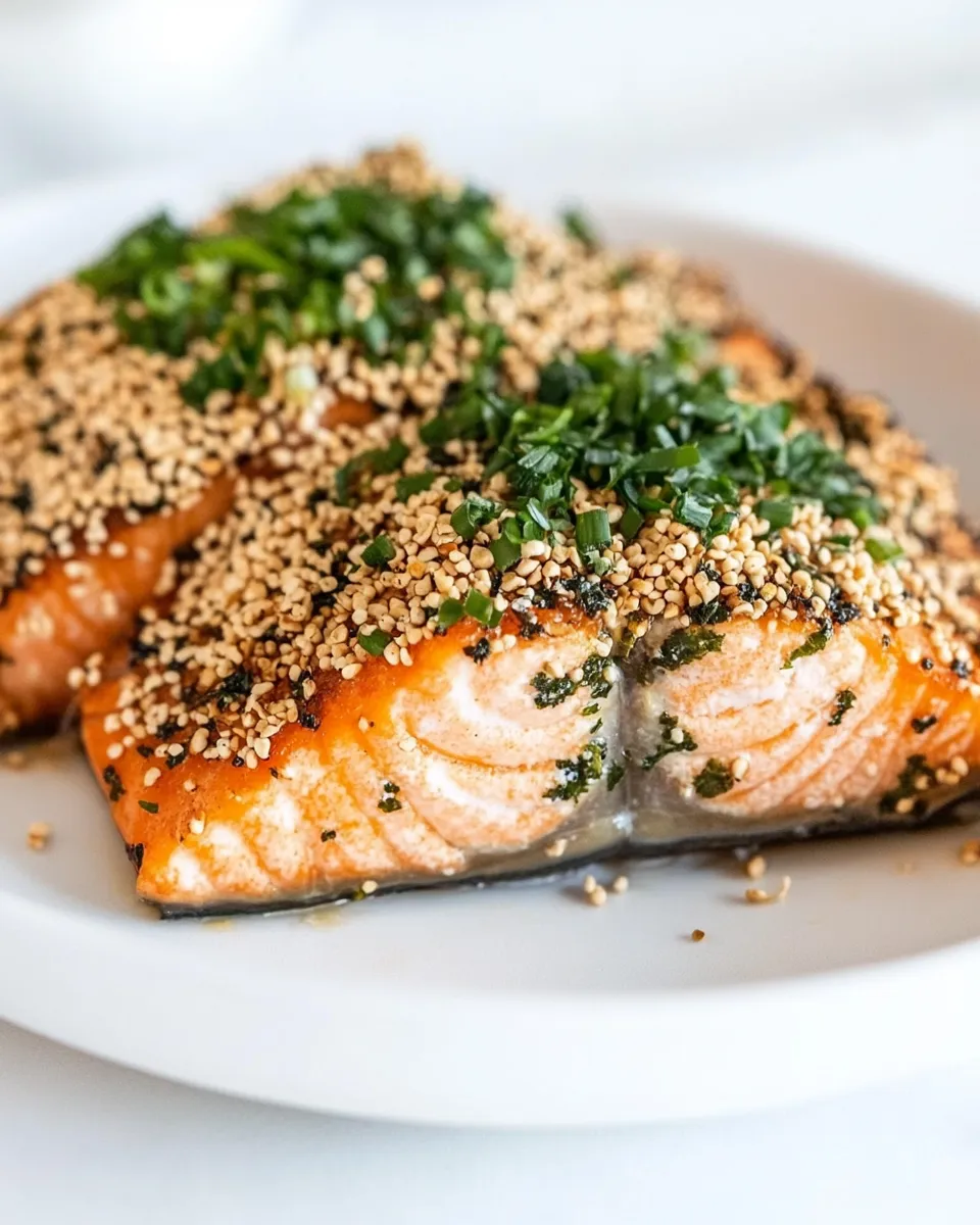 Easy Furikake Salmon dish photo
