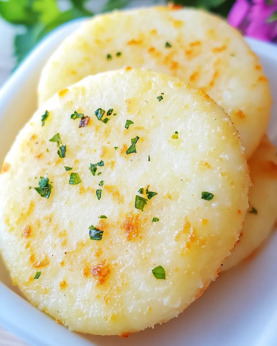 Easy Garlic Cream Cheese Disks recipe photo