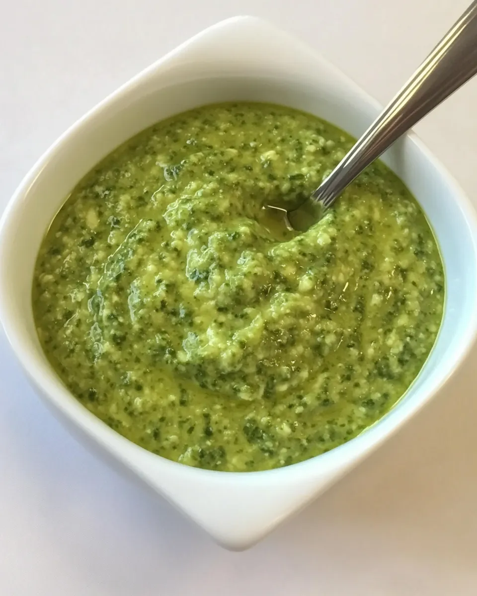 Easy Garlic Pesto image