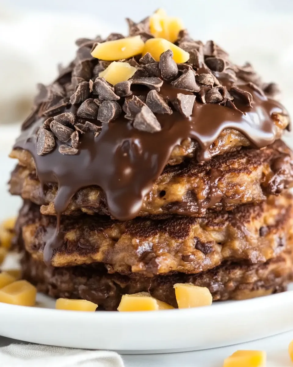 Classic German Chocolate Pancakes image