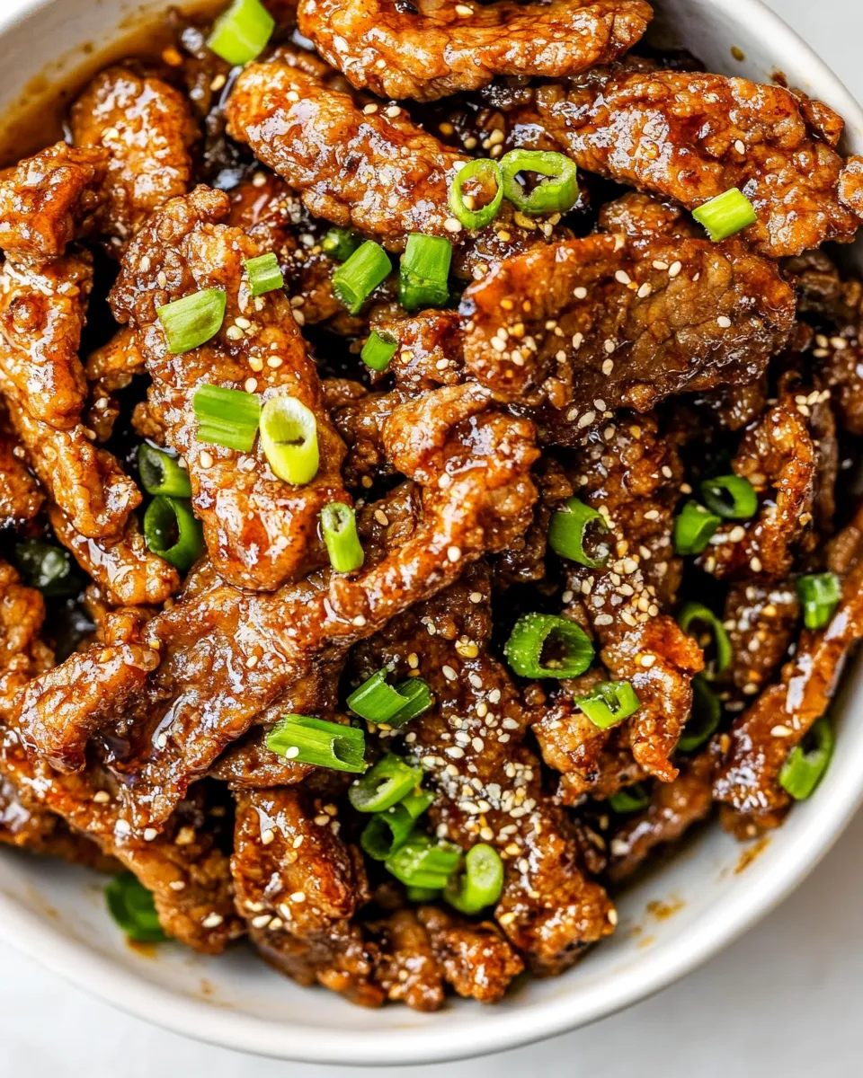 Homemade Ginger Beef photo