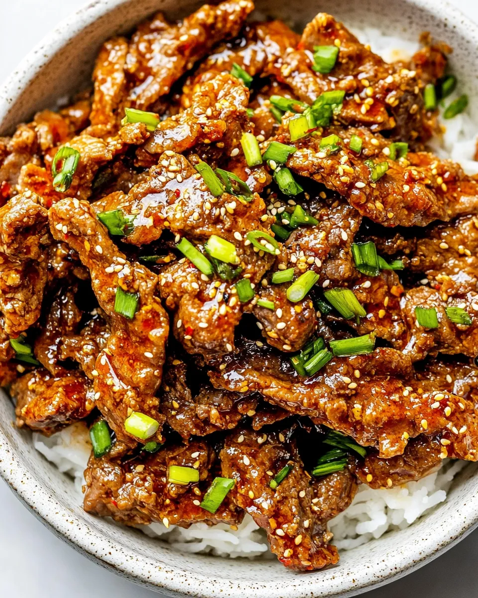 Easy Ginger Beef recipe photo