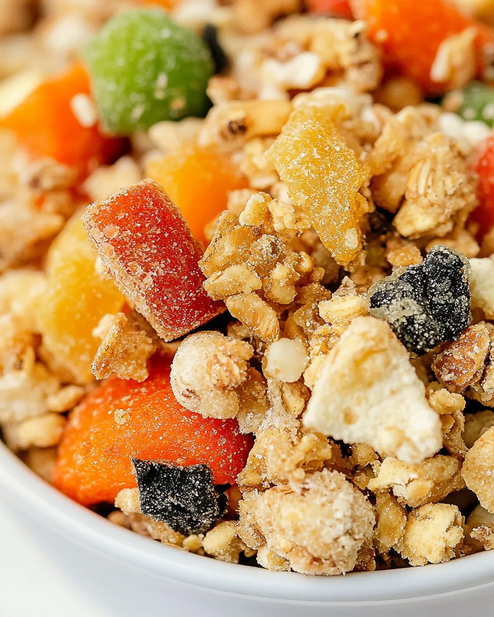 Easy Ginger Sesame Trail Mix recipe photo