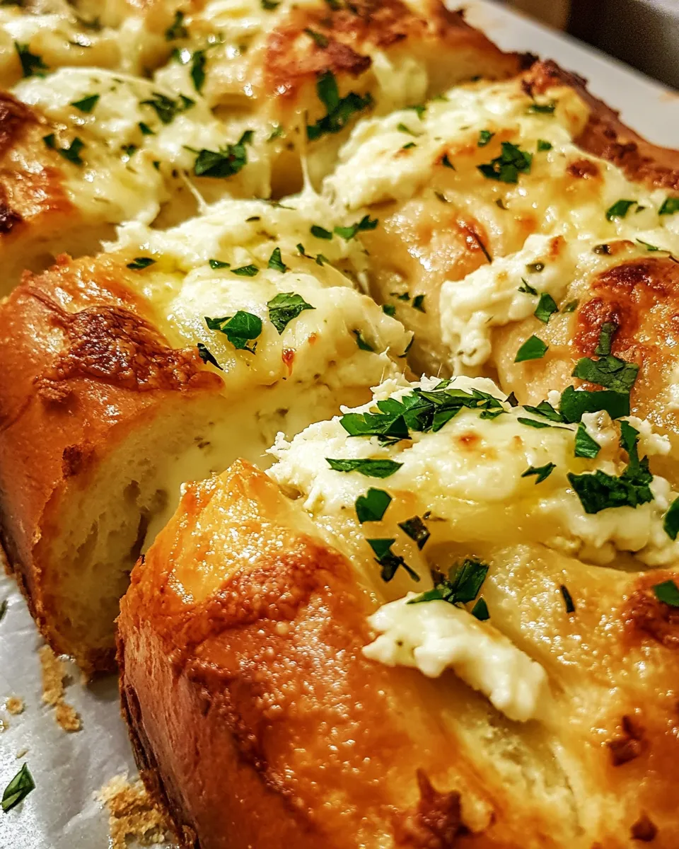 Delicious Gorgonzola Garlic Bread (The BEST Garlic Bread) image