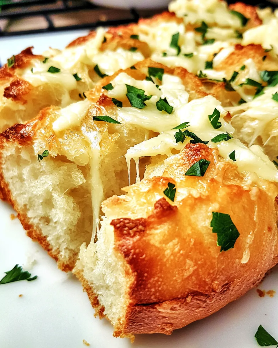 Savory Gorgonzola Garlic Bread (The BEST Garlic Bread) dish photo