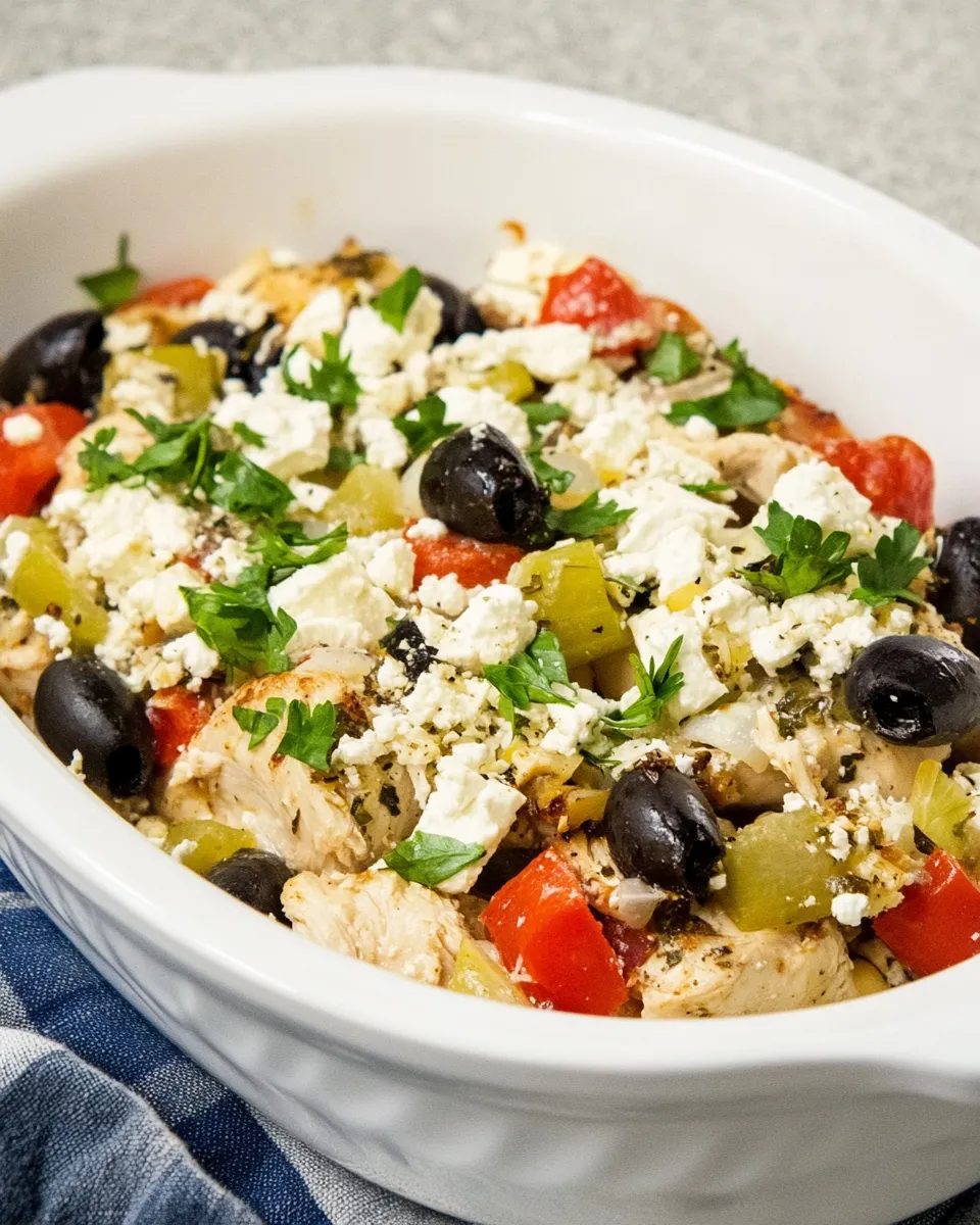 Delicious Greek Chicken Bake image
