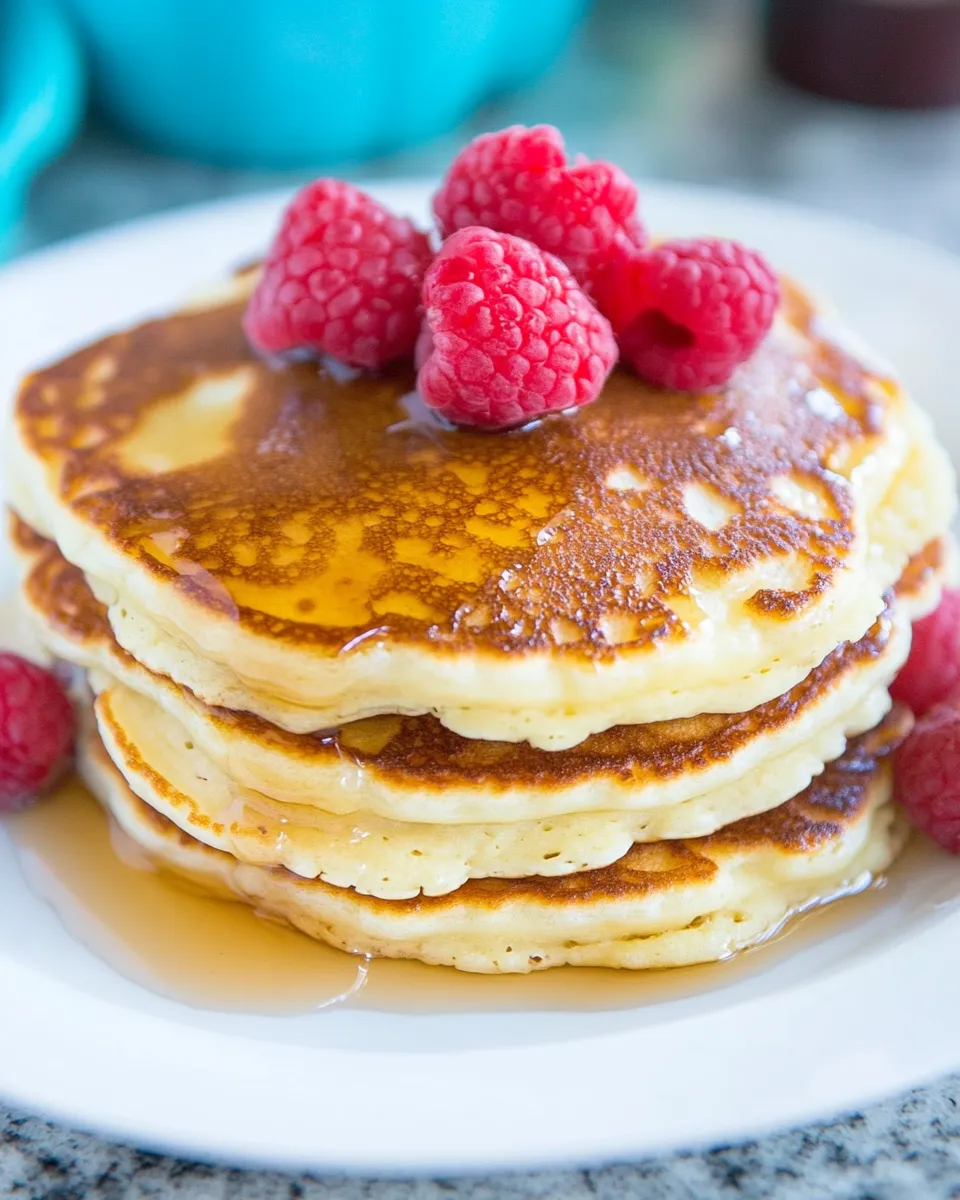 Delicious Greek Yogurt Pancakes Recipe image