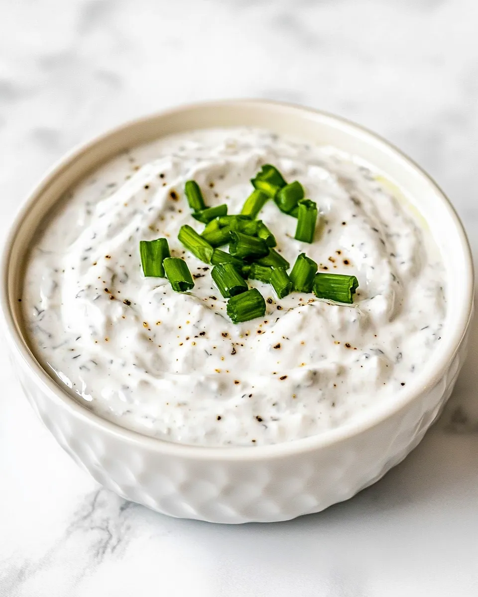 Homemade Greek Yogurt Ranch Dip photo
