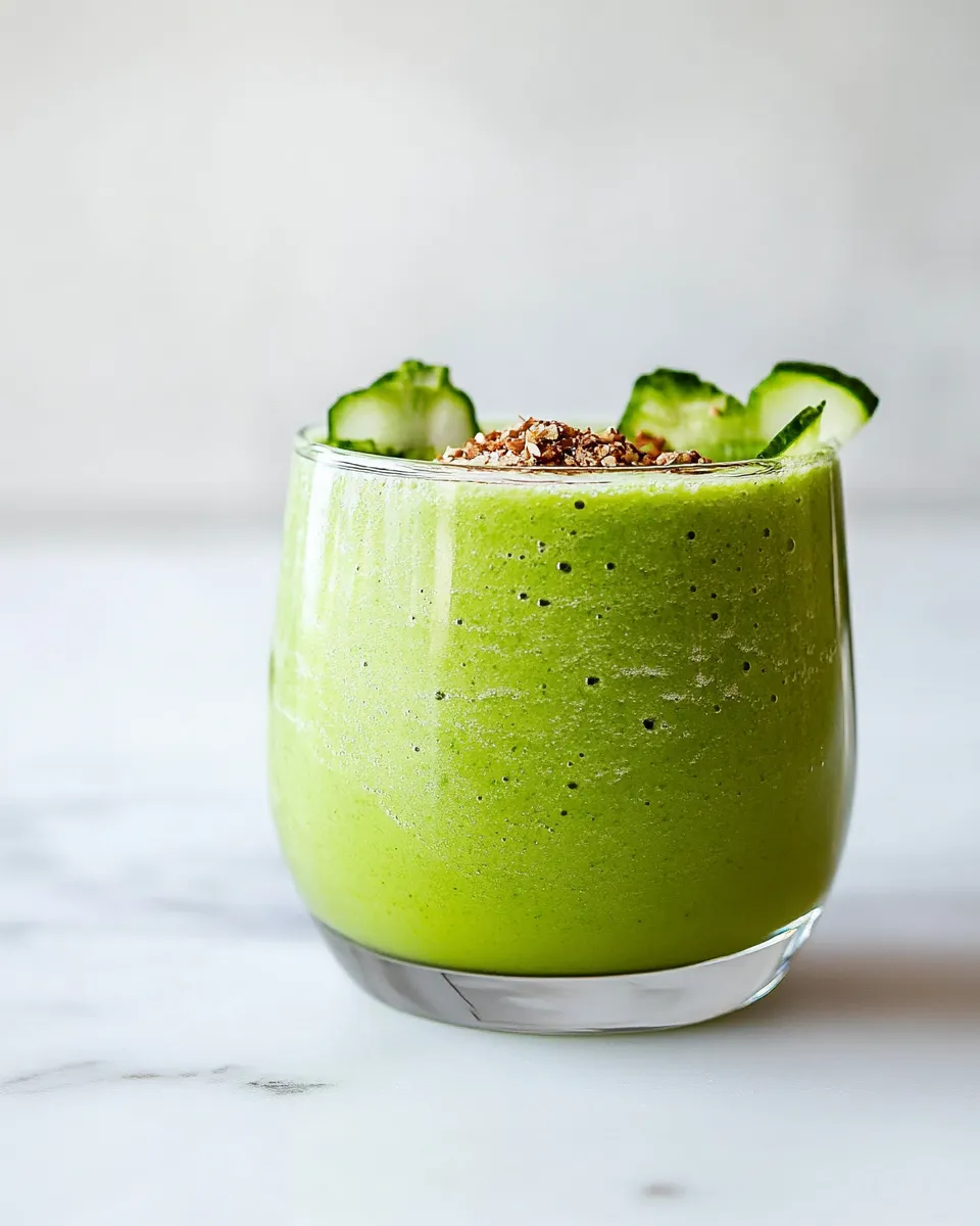 Homemade Green Smoothie (aka Green Monster) recipe photo