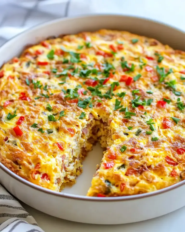 Homemade Hash Brown Frittata photo