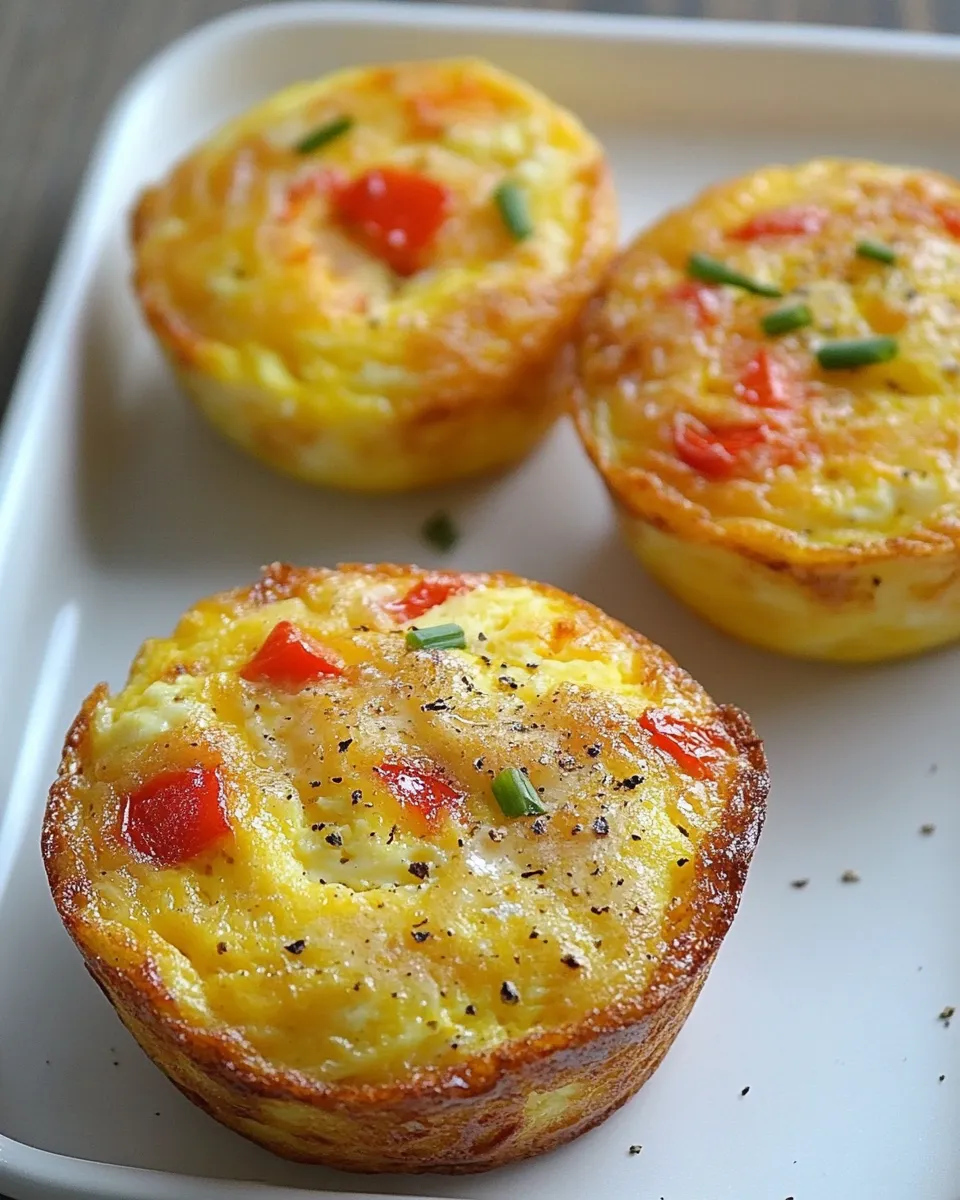 Delicious Healthy Breakfast Make Ahead Egg Muffins recipe photo