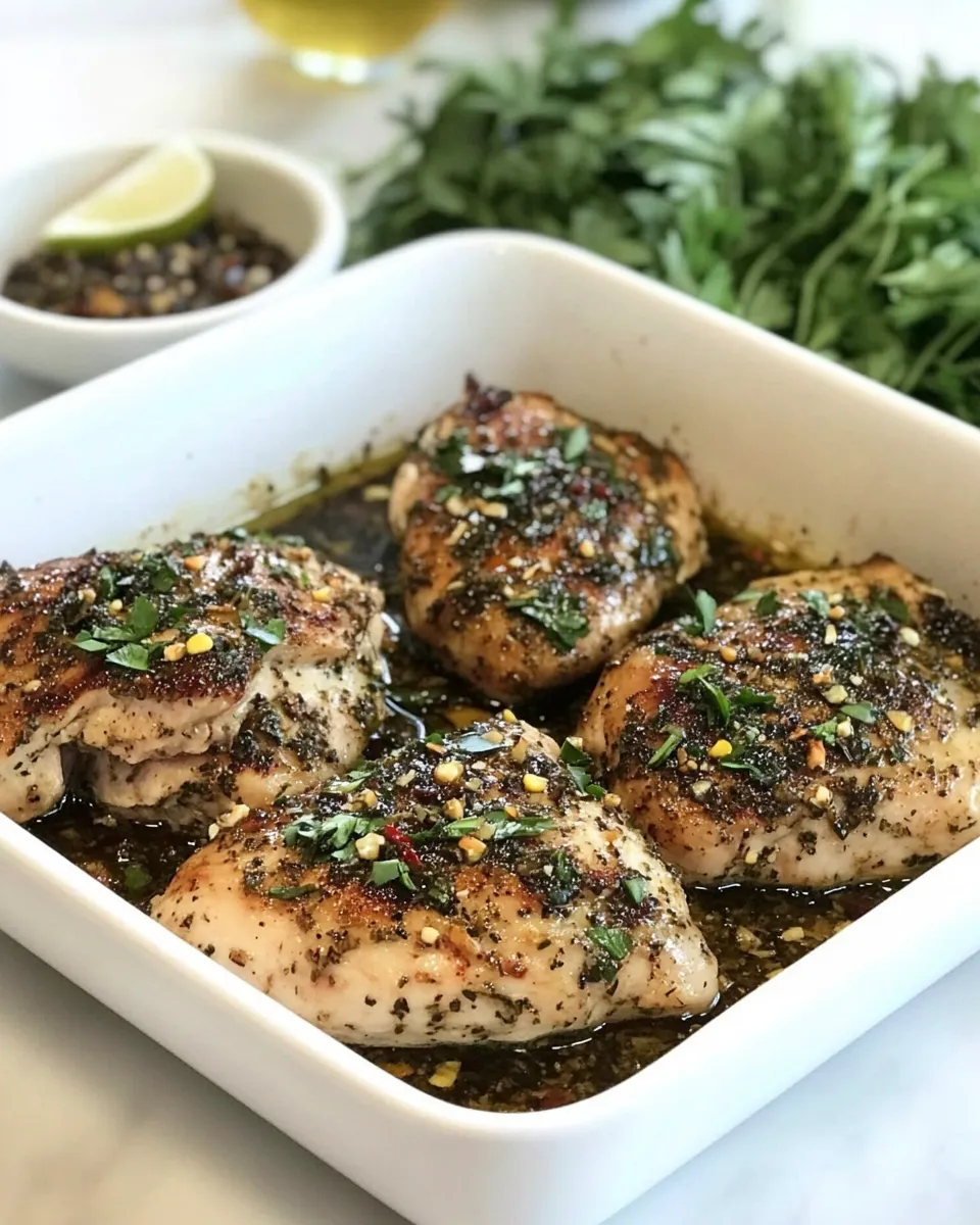 Delicious Healthy Chicken Marinade shot