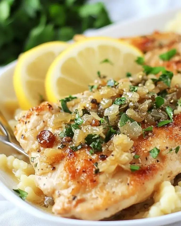 Homemade Healthy Chicken Piccata photo