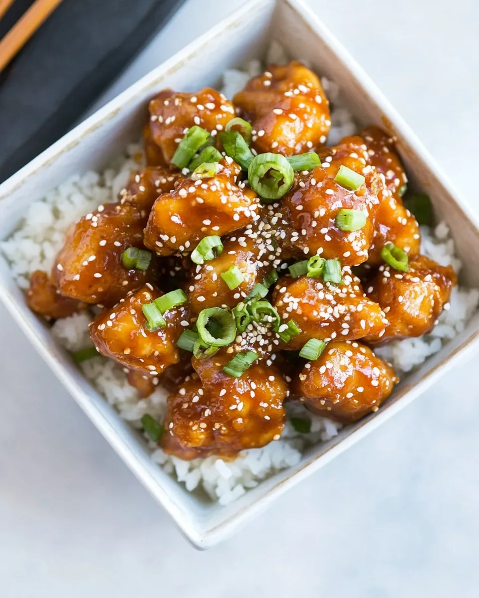 Homemade Healthy General Tsos Chicken (Paleo) photo