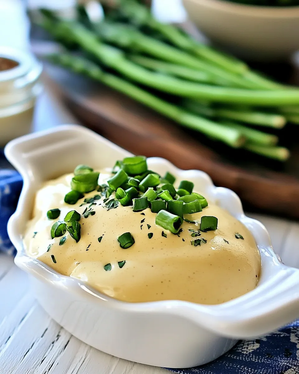 Delicious Healthy Hollandaise sauce shot