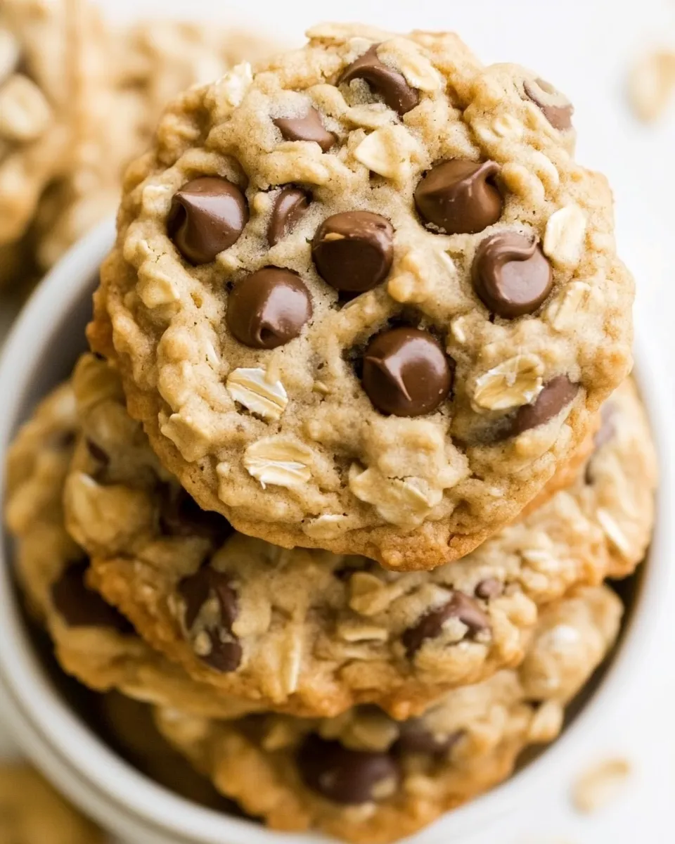 Classic Healthy Oatmeal Cookies image