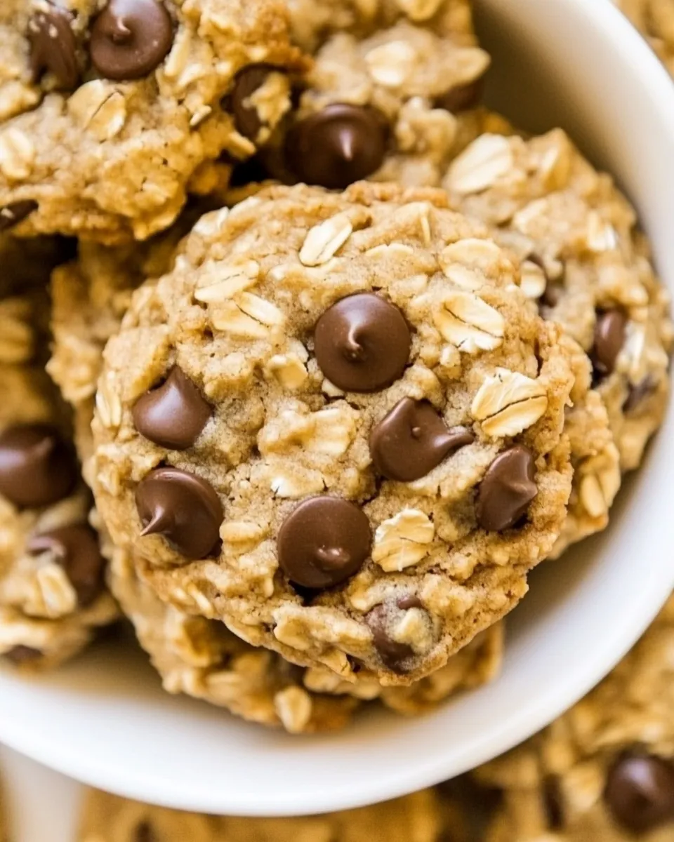 Easy Healthy Oatmeal Cookies recipe photo