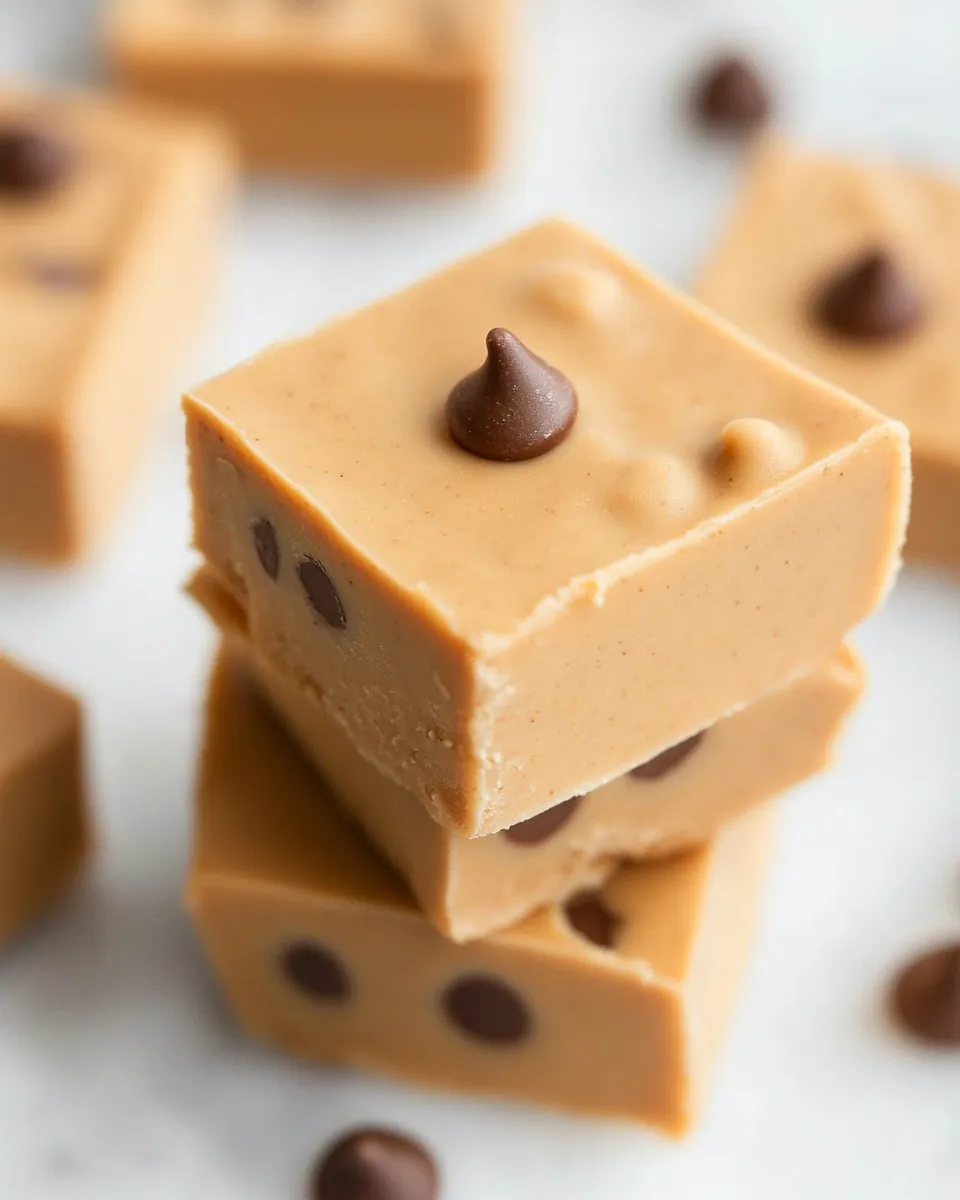 Easy Healthy Peanut Butter Fudge recipe photo