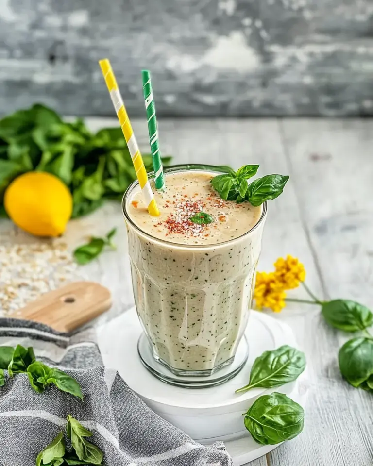 Homemade Healthy Smoothie Recipe photo