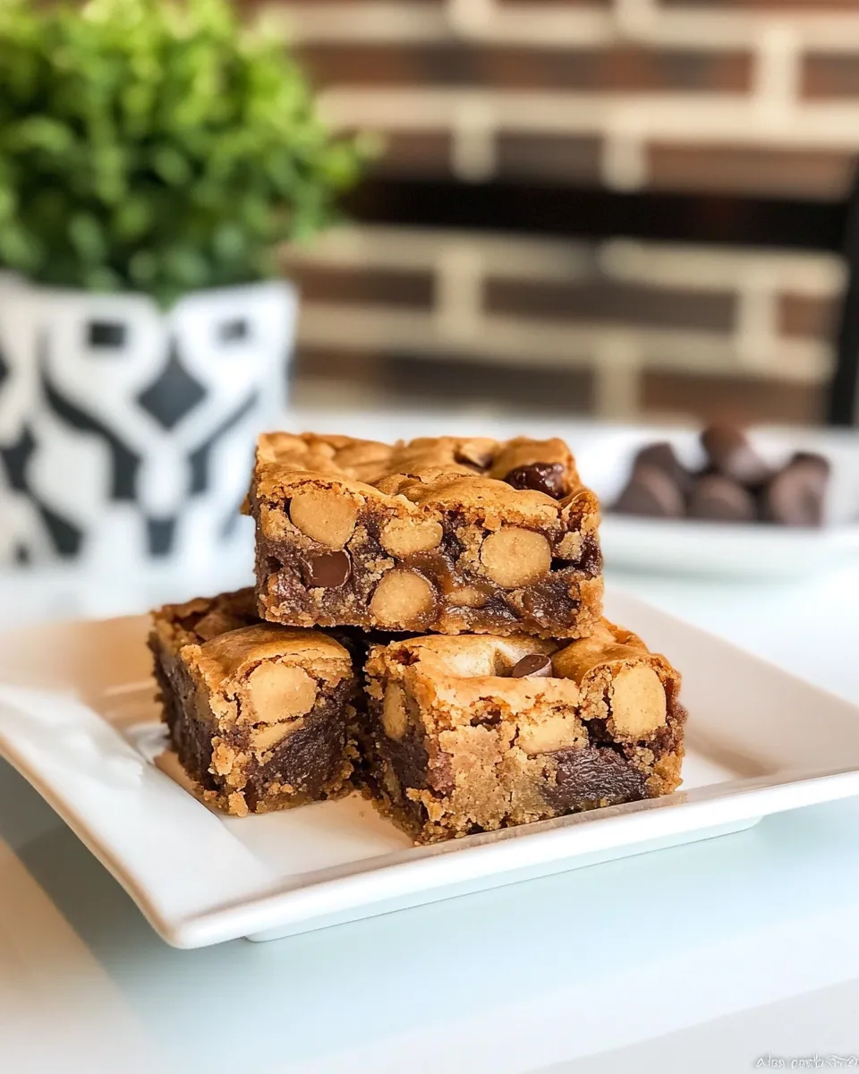 Classic Heath Bar Blondies recipe photo